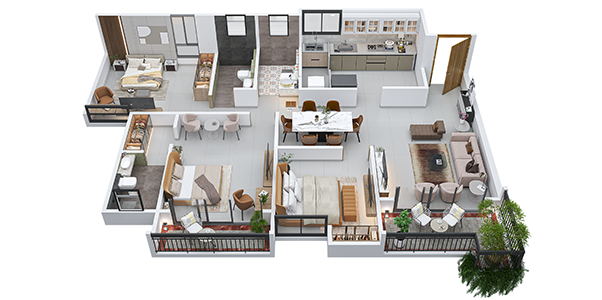 3 BHK